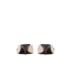 Sync leather mules with pointed toe