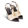 Sync leather sandals with heel Sync leather sandals with heel