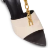 Sync leather sandals with heel Sync leather sandals with heel