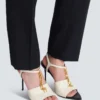 Sync leather sandals with heel Sync leather sandals with heel