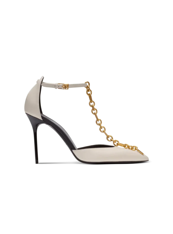 Sync leather stilettos with pointed toe Sync leather stilettos with pointed toe