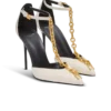 Sync leather stilettos with pointed toe Sync leather stilettos with pointed toe