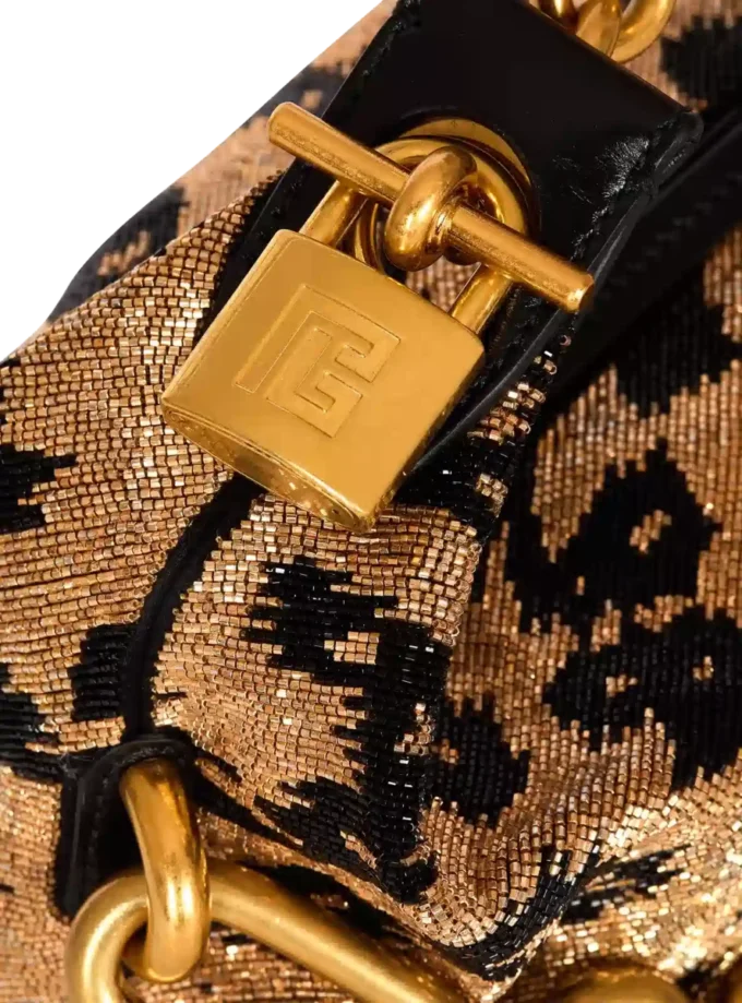 Sync Mini leopard pattern embroidered bag Sync Mini leopard pattern embroidered bag