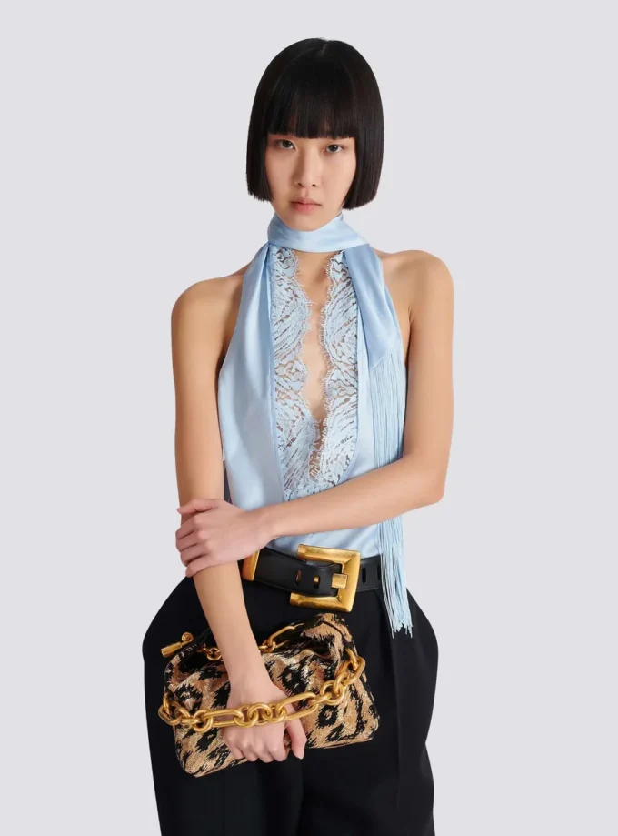 Sync Mini leopard pattern embroidered bag Sync Mini leopard pattern embroidered bag