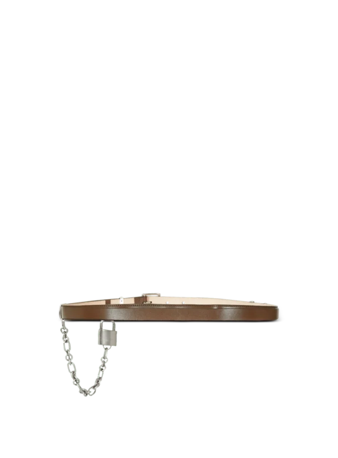 Sync narrow leather belt Sync narrow leather belt