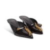 Sync patent leather mules with pointed toe Sync patent leather mules with pointed toe