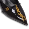Sync patent leather mules with pointed toe Sync patent leather mules with pointed toe