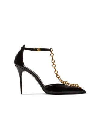 Sync patent leather stilettos