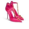 Sync patent leather stilettos