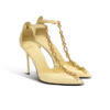 Sync patent leather stilettos
