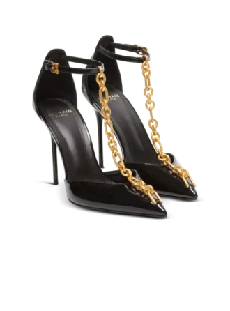 Sync patent leather stilettos