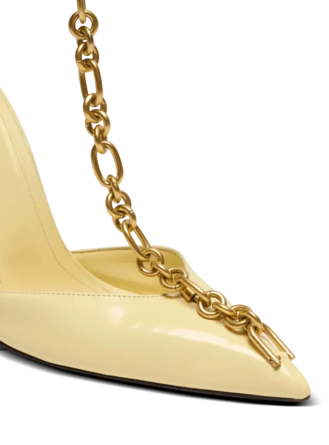 Sync patent leather stilettos