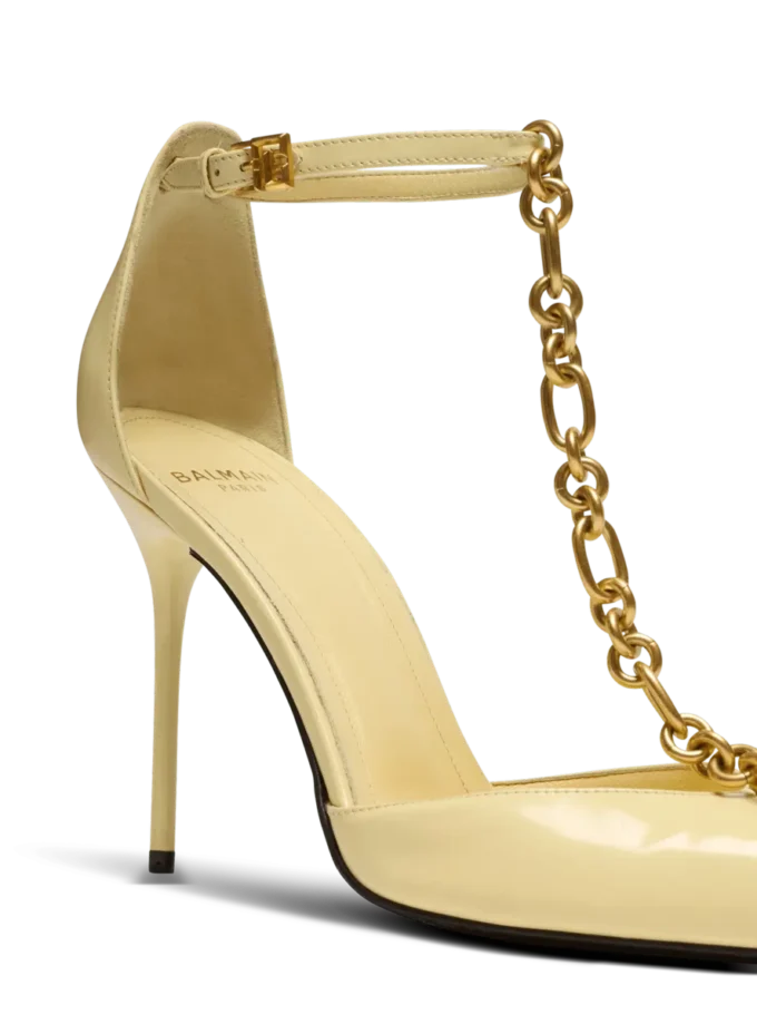 Sync patent leather stilettos