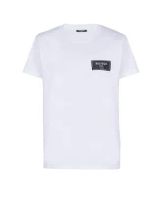 T-shirt with Balmain Couture label