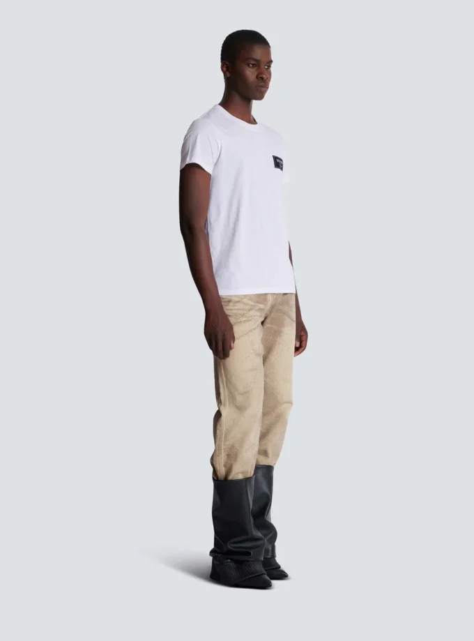 T-shirt with Balmain Couture label