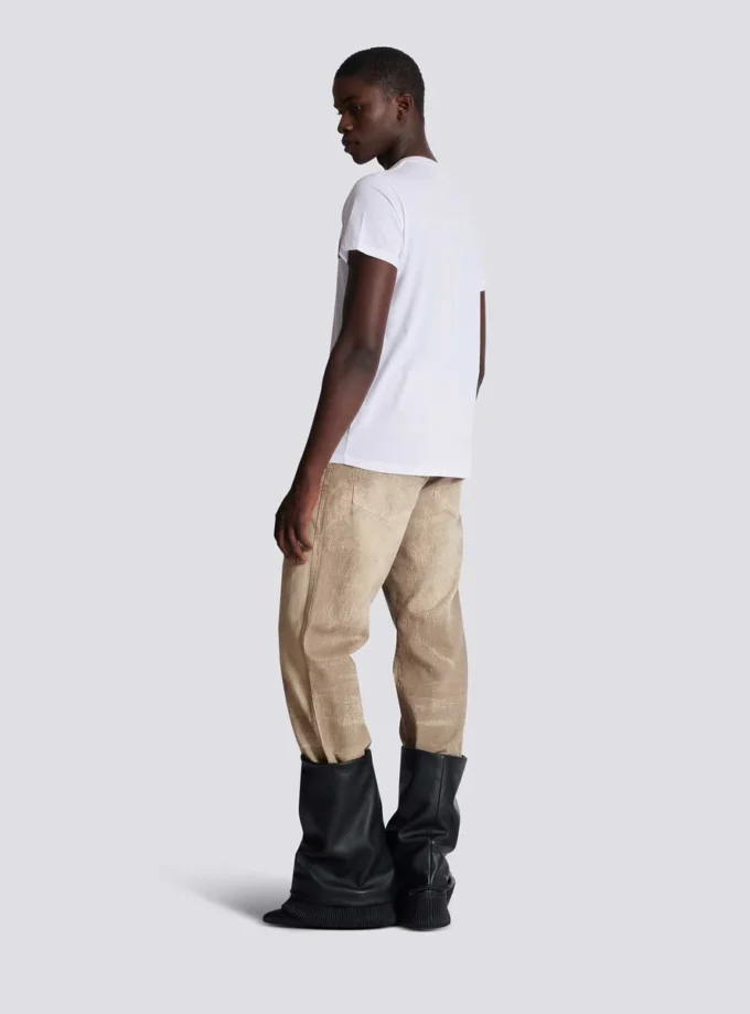 T-shirt with Balmain Couture label