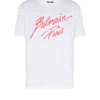 T-shirt with Balmain Lipstick print T-shirt with Balmain Lipstick print