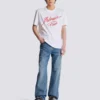 T-shirt with Balmain Lipstick print T-shirt with Balmain Lipstick print
