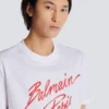 T-shirt with Balmain Lipstick print T-shirt with Balmain Lipstick print