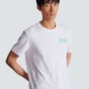 T-shirt with Balmain Paris Brush print T-shirt with Balmain Paris Brush print