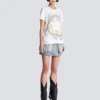 T-shirt with Balmain Paris Chain print T-shirt with Balmain Paris Chain print