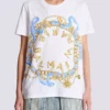 T-shirt with Balmain Paris Chain print T-shirt with Balmain Paris Chain print