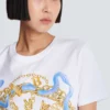 T-shirt with Balmain Paris Chain print T-shirt with Balmain Paris Chain print