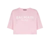 T-shirt with Balmain Paris print T-shirt with Balmain Paris print