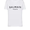 T-shirt with Balmain Paris print T-shirt with Balmain Paris print