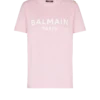T-shirt with Balmain Paris print T-shirt with Balmain Paris print