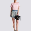 T-shirt with Balmain Paris print T-shirt with Balmain Paris print