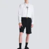 T-shirt with Balmain Paris print T-shirt with Balmain Paris print