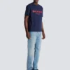 T-shirt with Balmain Paris print T-shirt with Balmain Paris print