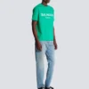 T-shirt with Balmain Paris print T-shirt with Balmain Paris print
