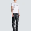 T-shirt with Balmain Paris print T-shirt with Balmain Paris print