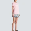 T-shirt with Balmain Paris print T-shirt with Balmain Paris print