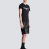 T-shirt with Balmain Paris print T-shirt with Balmain Paris print