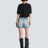 T-shirt with Balmain Paris print T-shirt with Balmain Paris print