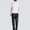 T-shirt with Balmain Paris print T-shirt with Balmain Paris print