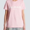 T-shirt with Balmain Paris print T-shirt with Balmain Paris print