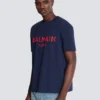 T-shirt with Balmain Paris print T-shirt with Balmain Paris print