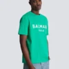 T-shirt with Balmain Paris print T-shirt with Balmain Paris print