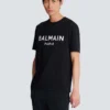 T-shirt with Balmain Paris print T-shirt with Balmain Paris print