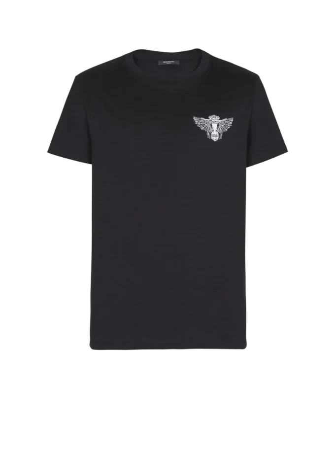 T-shirt with Balmain Wings print T-shirt with Balmain Wings print