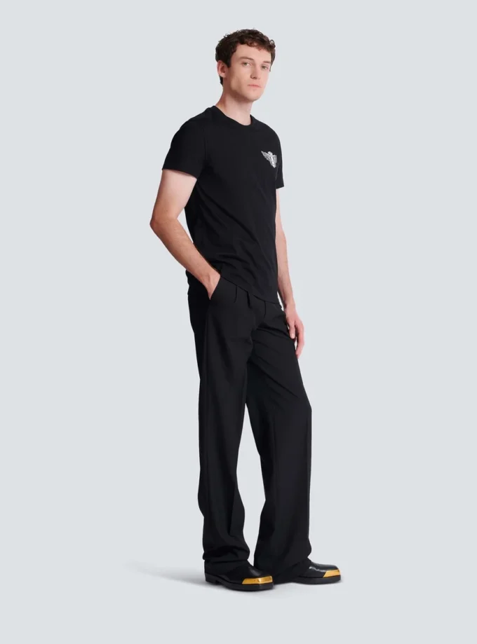 T-shirt with Balmain Wings print T-shirt with Balmain Wings print
