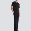 T-shirt with embroidered crystal spray effect T-shirt with embroidered crystal spray effect