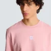 T-shirt with embroidered logo