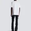T-shirt with flocked Balmain Letter logo T-shirt with flocked Balmain Letter logo