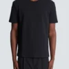 T-shirt with vintage gel Balmain logo T-shirt with vintage gel Balmain logo