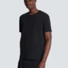 T-shirt with vintage gel Balmain logo T-shirt with vintage gel Balmain logo